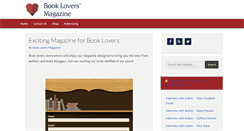 Desktop Screenshot of bookloversmagazine.com