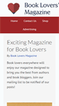 Mobile Screenshot of bookloversmagazine.com